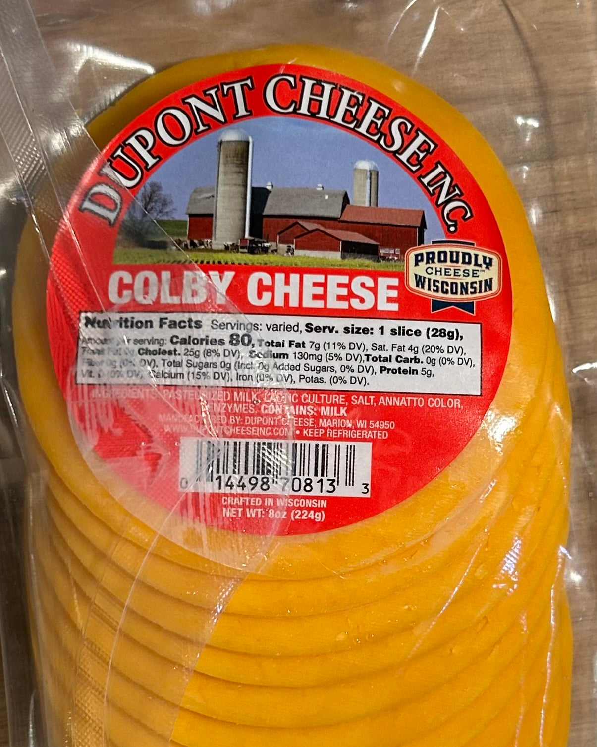 Dupont - Colby Cheese Slices
