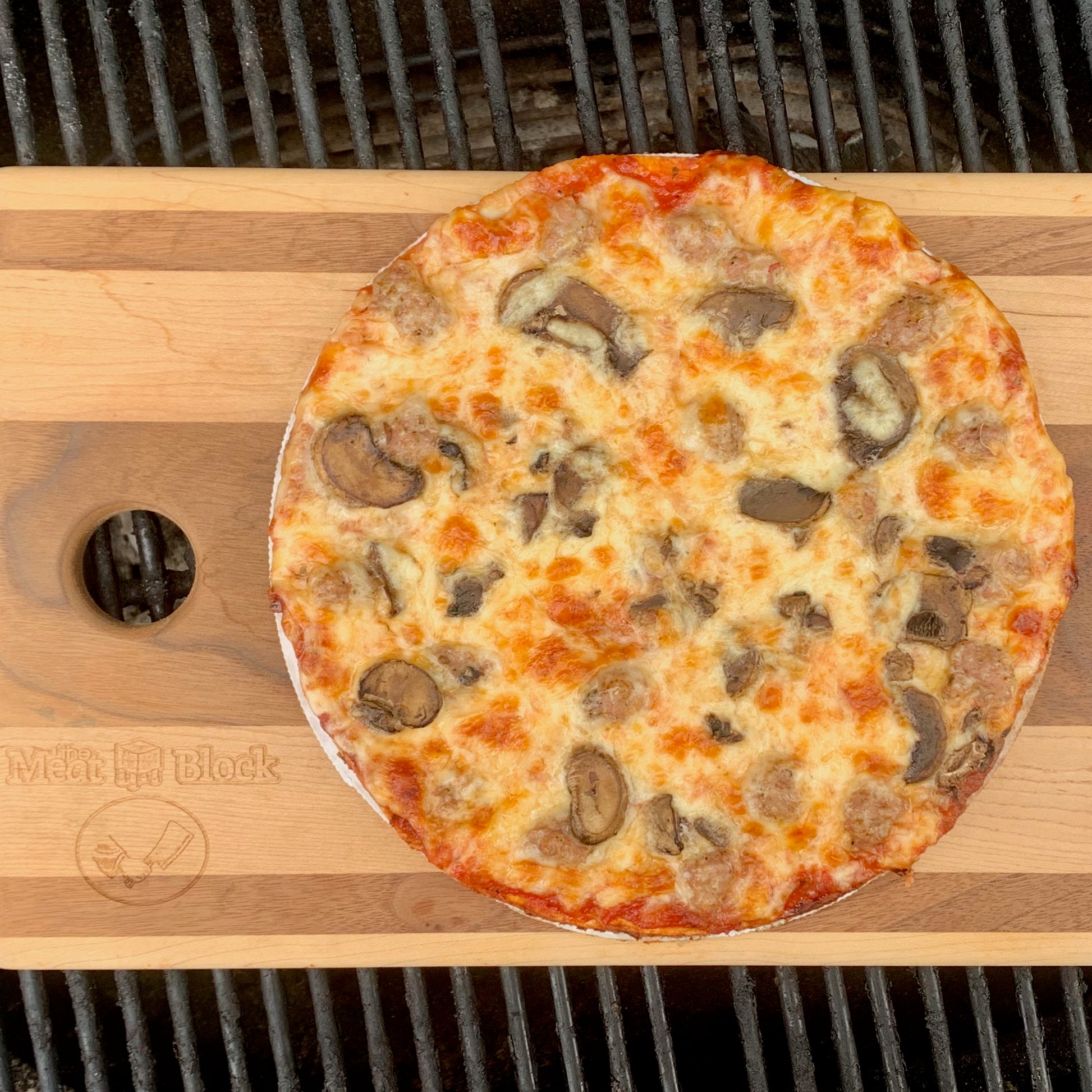 Sausage and Mushroom Pizza image 1
