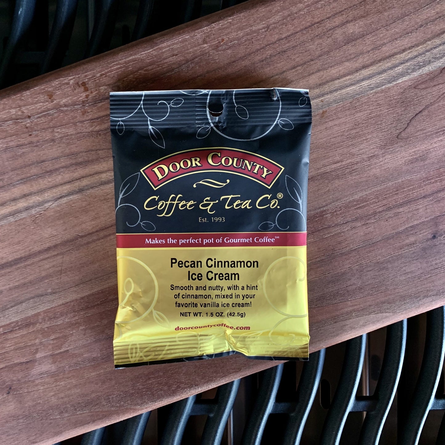 Door County Coffee Grounds - Pecan Cinnamon Ice Cream, 1.5 ounces image